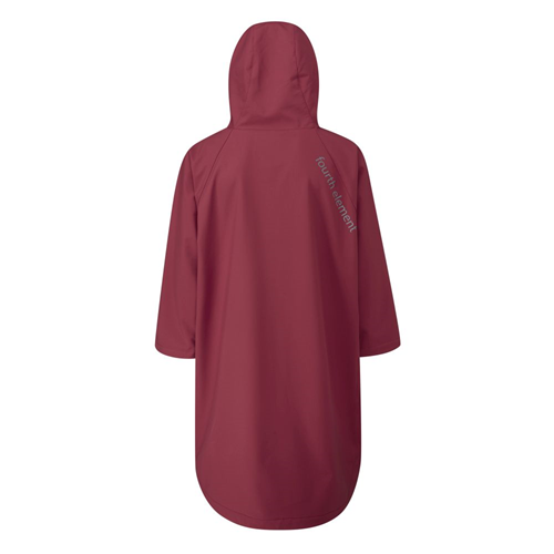 Fourth Element Storm Poncho Burgundy